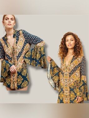Free People Magic Mystery Tunic Dress Top